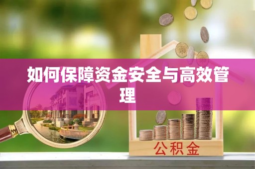 保德如何保障资金安全与高效管理