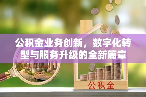 保德公积金业务创新，数字化转型与服务升级的全新篇章