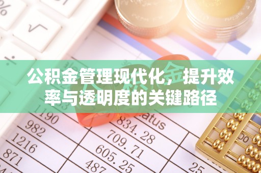 保德公积金管理现代化，提升效率与透明度的关键路径